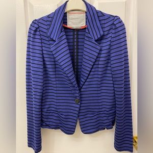 Anthropologie Cartonnier striped blazer
